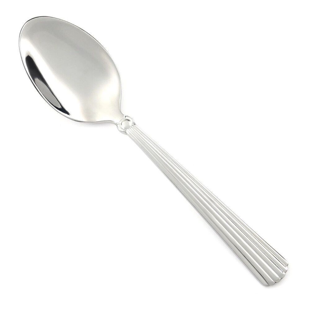 Waterford CARLETON Stainless Steel Glossy Place Oval Soup Dinner Spoon 7 1/8”